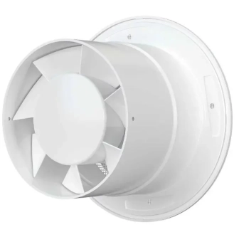 Осевой вытяжной потолочный вентилятор VentEurope CIRCLE 125 D125 White
