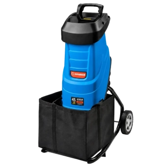 Садовый измельчитель Hammer 41654 — 2800 W, 45 мм, 45 л