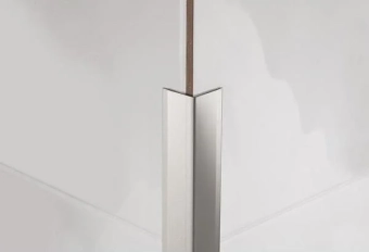 Уголок универсальный алюминиевый для плитки A20 20 x 20 мм 2,5 м (Polish Silver)