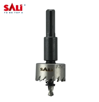 Коронка для отверстий в металле Ø32мм, быстрорежущая сталь HSS, SALI 