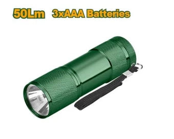 Фонарик карманный на 3-х батарейках ААА; 50Лм; 30м; Jadever