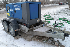 Дизель-генератор в аренду! На прицепе! 35kW