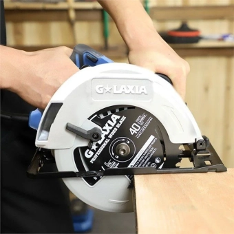 Дисковая циркулярная пила Galaxia 76334-1 13A 1500Вт