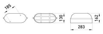 Светильник e.light.1403.1.100.27.white 100W