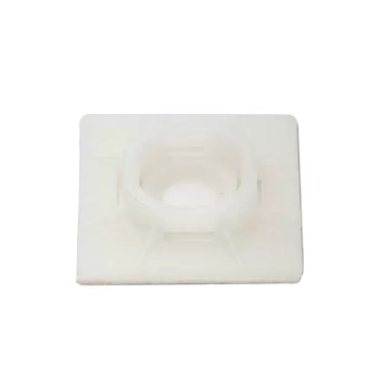 Монтажное основание 25х25 для приклеивания стяжек, белое