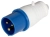 Силовая вилка переносная e.plug.pro.3.16, 3п., 220В, 16А (013) Силовая вилка переносная e.plug.pro.3.16, 3п., 220В, 16А (013)