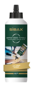 Полиуретановый прозрачный экспресс-клей SIBAX NS 33  EXPRESS PU  500 гр "Морской"