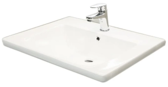 Умывальник встраиваемый Nomi Argo 600*460*165мм, Bayro