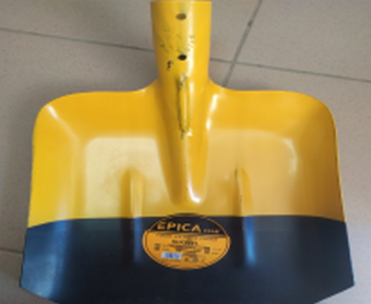 Лопата совковая 750гр желтая/черная, EPICA