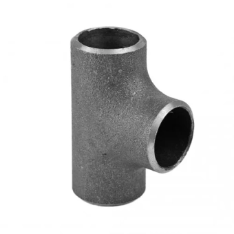 Тройник стальной равнополочный сварной - 2"   128 мм