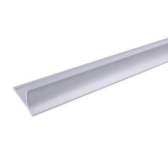 Профиль алюминиевый для внутренних углов W10 2,5 м (Silver Matt)