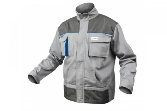 Куртка рабочая HOGERT серая р.52-58 (L-XXL)  HT5K283