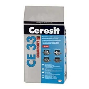 Затирка для швов Ceresit CE 33 Grey 07 - 2 кг