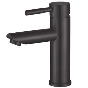 Смеситель для раковины Zerix однорычажный черный  17821