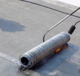 Наплавляемая рулонная изоляция Бикрост ХКП сланец серый, 10х1 м; Технониколь