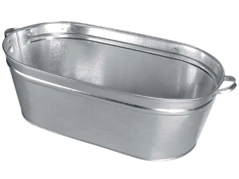 Ванна овальная оцинкованная 100L