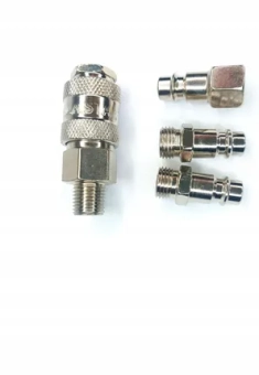 Набор быстросъемных адаптеров для компрессора 4шт; 1/4", Epica Star; EP-50638