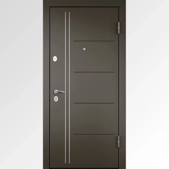 Входная металлическая дверь Torex Delta M10, Молочный шоколад/Слоновая кость, 2 замка Blickido