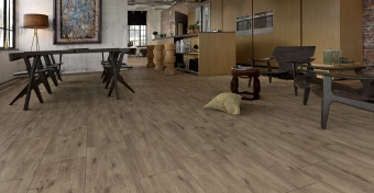 Керамогранит Alpina Wood Cafeniu 15x60cm Golden Tile Украина