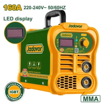 Сварочный аппарат инверторного типа IGBT MMA 65V 20-160A; Ø1.6-4.0мм; Jadever