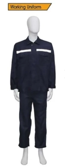 Костюм рабочий, летний, 100% саржа хлопок, синий, P10030, Epica Star