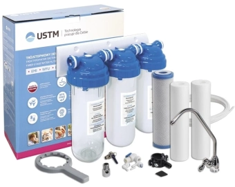 Фильтр под кухонную мойку - 3 ступени очистки Universal USTM