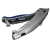 Нож выдвижной корпус металл/пластик, лезвия 60*18мм из стали SK5 (1+3шт), SALI