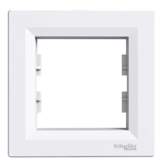 Рамка 1П Schneider (Белая) EPH5800121 Asfora