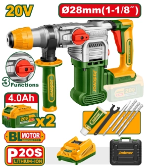 Бепроводной перфоратор 20V 0-930rpm  JDLM1B283 Jadever