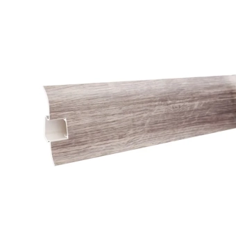 Пластиковый плинтус LIDER 145 Дуб Деревенский