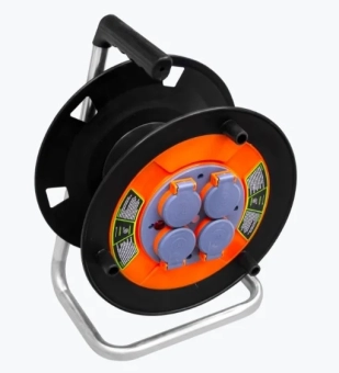 Катушка для удлинителя 4 гнезда 3x2.5mm² 250V IP44 59 400 00 AY-KA