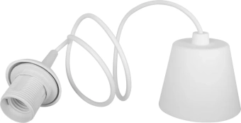 Светильник подвесной e.save.pendant.p11.е27.white под энергосберегающую лампу Е27