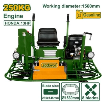 Бензиновая  затирочная машина 250 кг Honda GX390 JDQMD1A30  Jadever