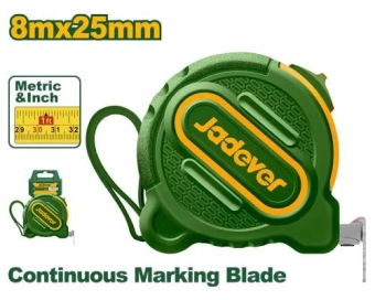 Рулетка измерительная стальная 8 м × 25 мм JDMT1240M Jadever