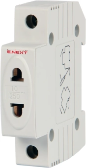 Розетка на DIN-рейку 230V