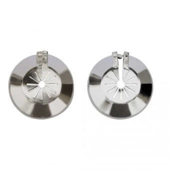 Розетка хромированная универсальная "Mondial" - 60x16 мм