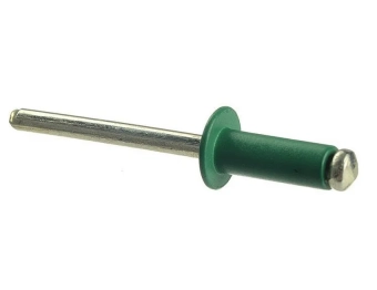 Заклепка 3,2x10 RAL 6005 зеленый AL/ST 50шт.