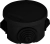 Распределительная коробка e.db.pro.d50.50u.black, черная Распределительная коробка e.db.pro.d50.50u.black, черная