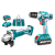 Набор Дрель и Машина шлифовальная угловая на аккумуляторе 20V TOTAL TCKLI2009