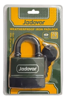 Замок с защитой от атмосферных воздействий 70мм; Jadever