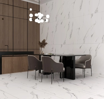 Керамогранит Statuario Luminoza 60x60cm Mat QUA Granite Турция