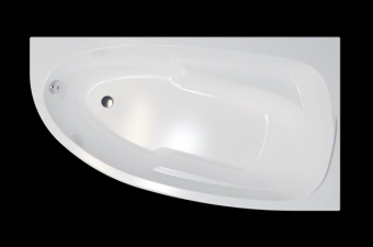 Ванна акриловая угловая MADRID правая 170*95 см, Комплект (каркас+сифон+экран) 
