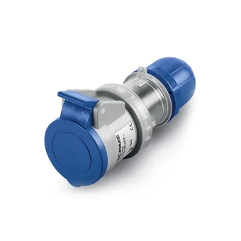 Розетка мобильная Scame 313.1643 2P+E 16 A/25 A 200-250 В IP44