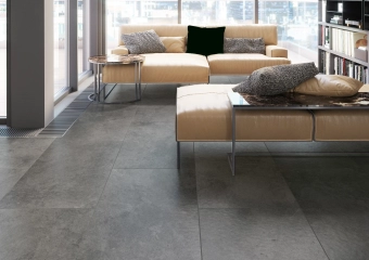 Плитка керамогранит TACOMA Grey 120*60 см (толщина 8 мм), матовая, серый, бетон)