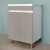 Шкаф напольный Trend Duo light grey под умывальник Como/Moduo 600