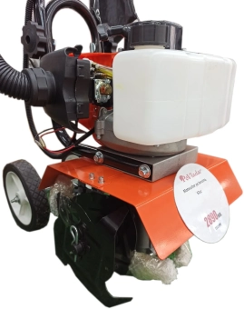 Мотокультиватор 2-ух тактный двигатель, 52cc, бензин