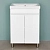 Шкаф напольный Trend Duo белый матовый под умывальник Como/Moduo 600