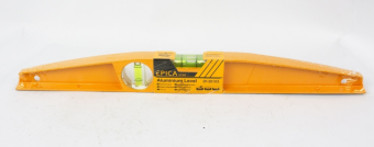 Уровень строительный 50см, желтый, горизонт+вертикаль, EP-30104, Epica Star