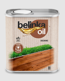 Масло для защиты и ухода для деревянных поверхностей Belinka Oil Decking 0,75L (natur. 201)