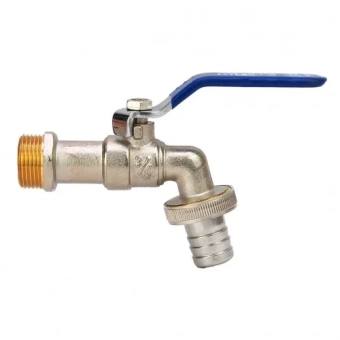 Сервисный кран HYDRO-S, M x держатель шланга - 1/2"